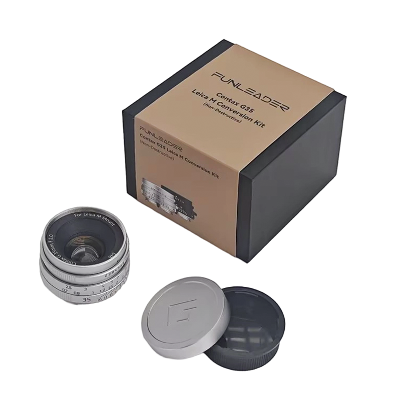 Funleader Contax G35 f/2からLeica Mへのコンバージョン