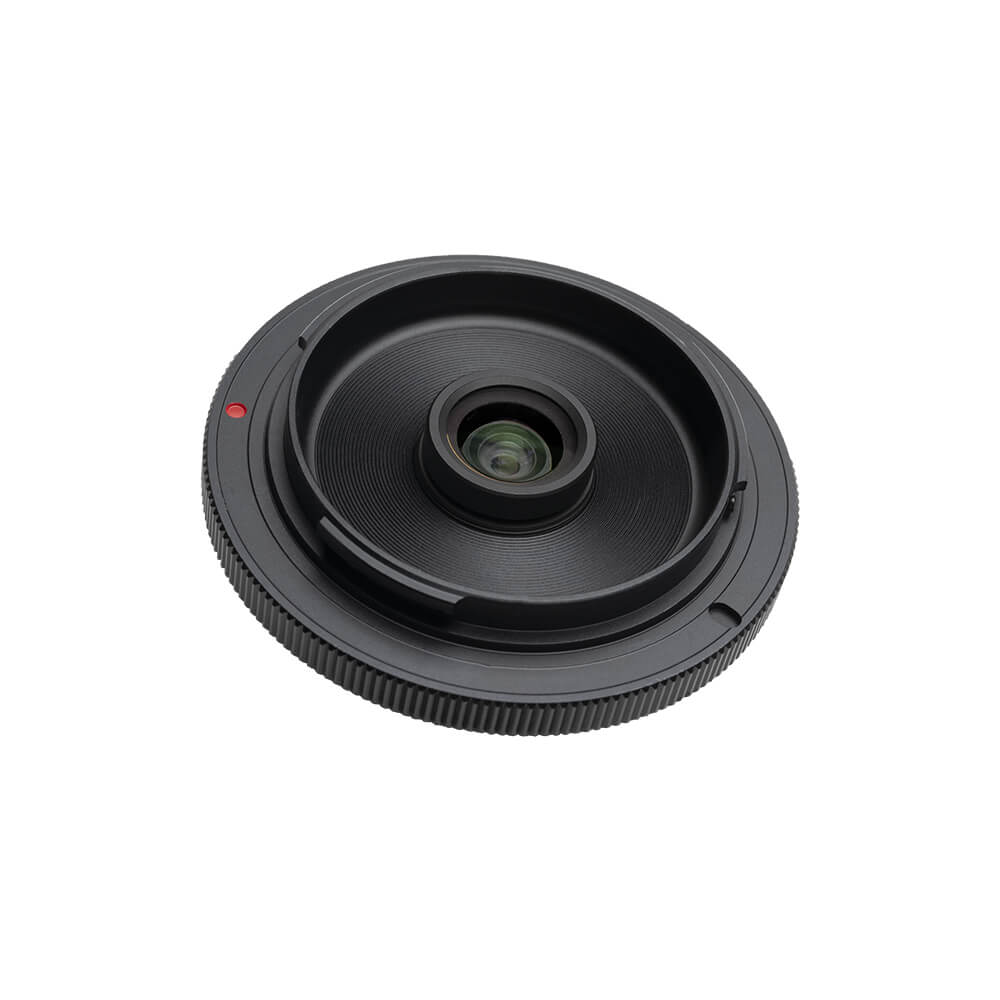 Funleader caplens 18mm f/8.0 for mirrorless camera back view