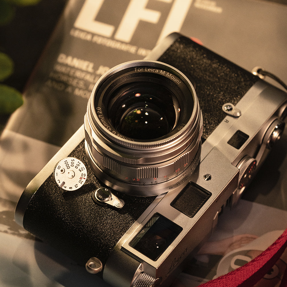 Funleader leica m3 925 silver shutter speed dial brooch on leica