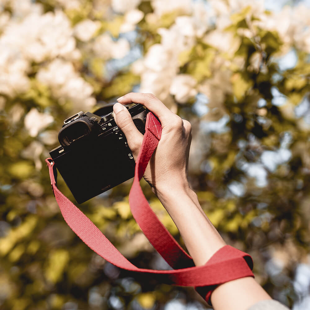 Funleader acam-102 camera strap in use